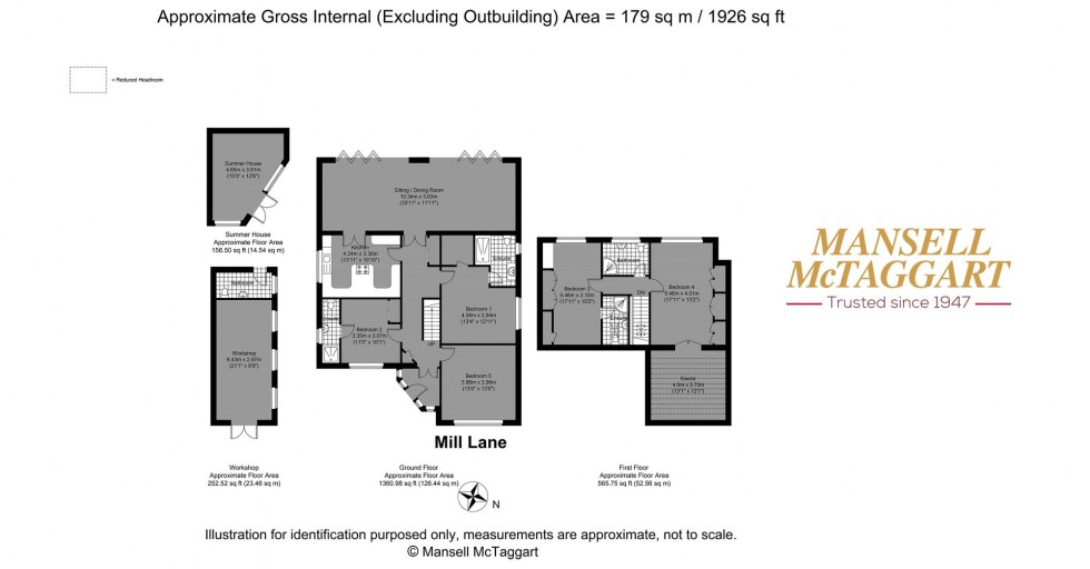 Floorplan for Mill Lane, Portslade, BN41