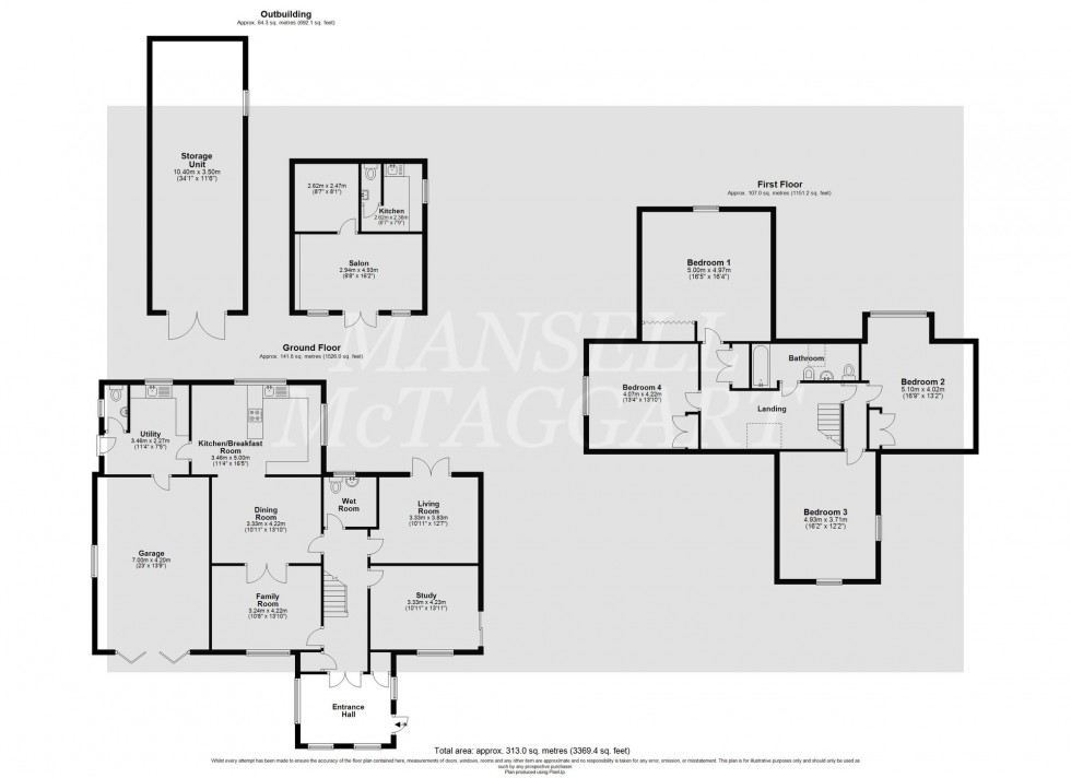 Floorplan for Woodcock Hill, RH19