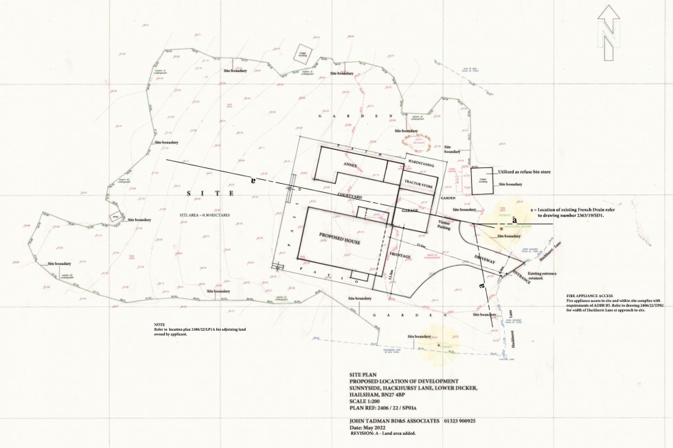 Floorplan for Hackhurst Lane, Lower Dicker, BN27