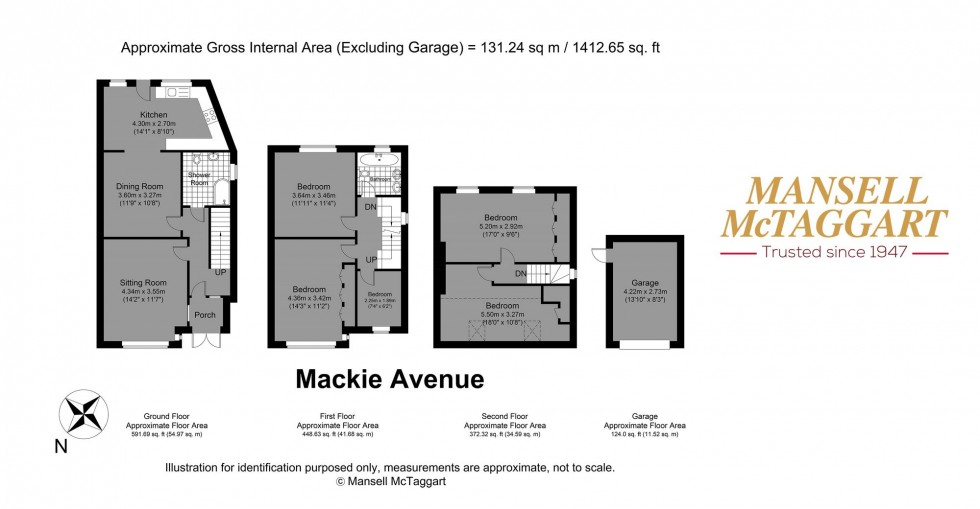 Floorplan for Mackie Avenue, Brighton, BN1