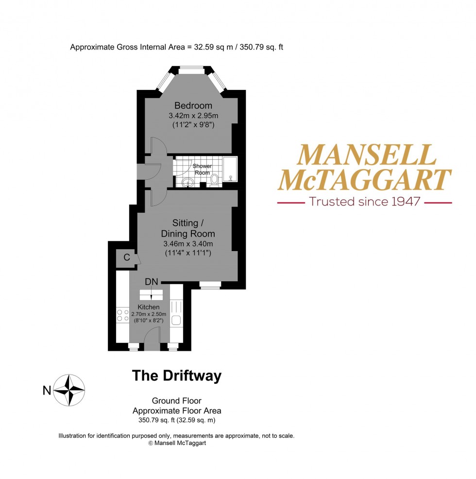 Floorplan for Brading Road, Brighton, BN2