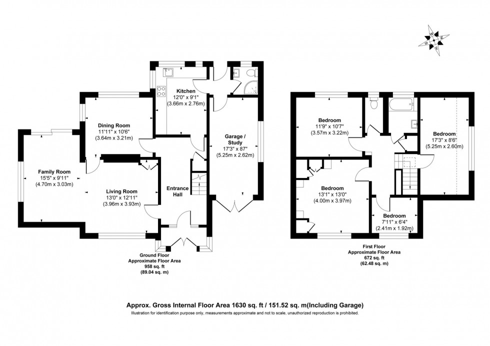 Floorplan for Wood Ride, Haywards Heath, RH16