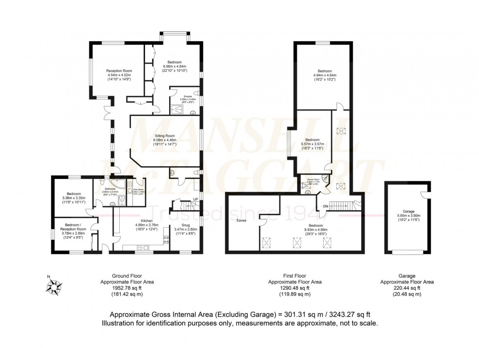 Floorplan for The Common, West Chiltington, RH20