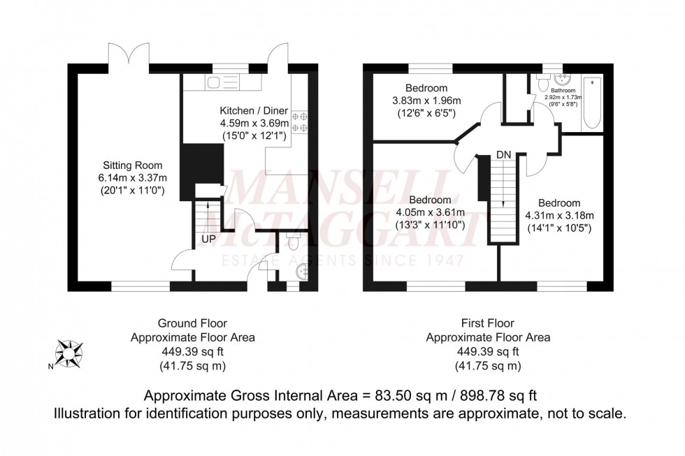 Floorplan for Withypitts, Turners Hill, RH10