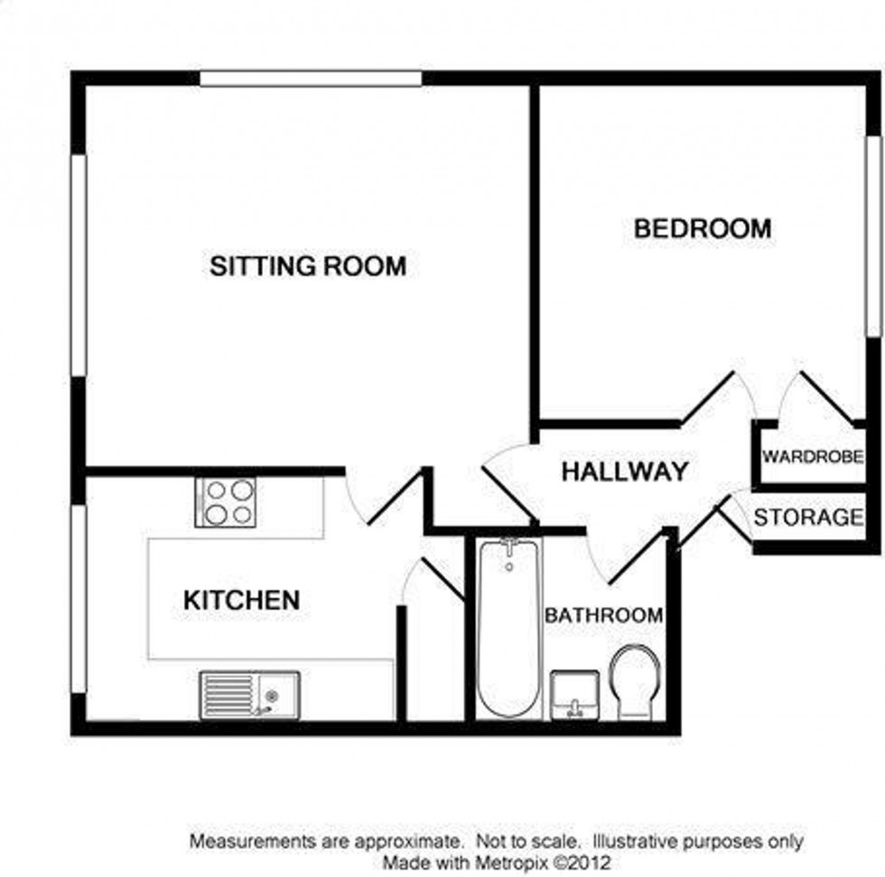 Floorplan for Arlington Court, Haywards Heath, RH16