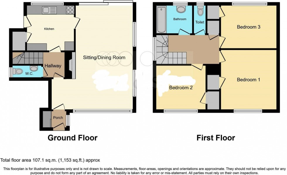 Floorplan for Sergison Road, Haywards Heath, RH16