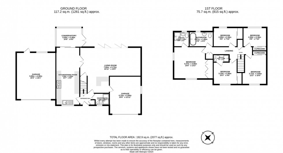 Floorplan for Spring Gardens, Copthorne, RH10