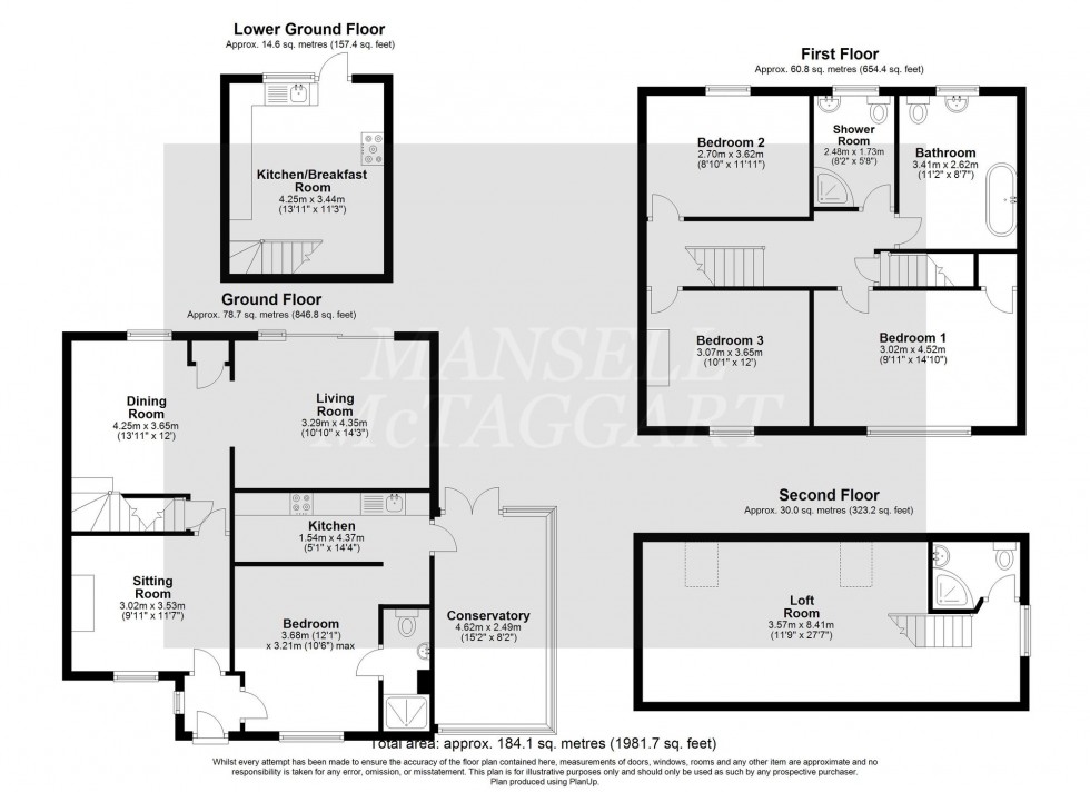 Floorplan for London Road, Forest Row, RH18