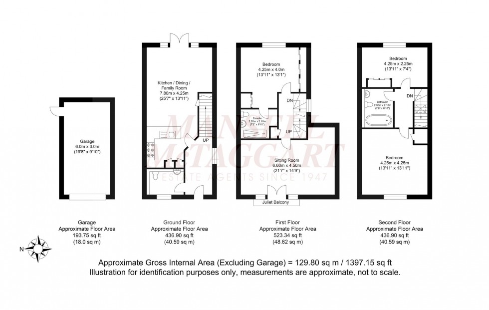 Floorplan for Beeches Way, Faygate, RH12