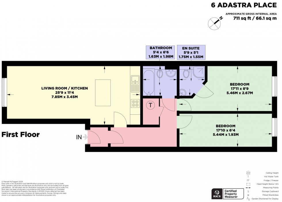 Floorplan for Keymer Road, Adastra Place, BN6