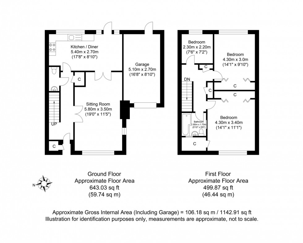 Floorplan for Court Meadow, Rotherfield, TN6