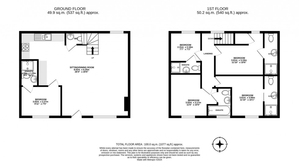 Floorplan for Copthorne Bank, Copthorne, RH10