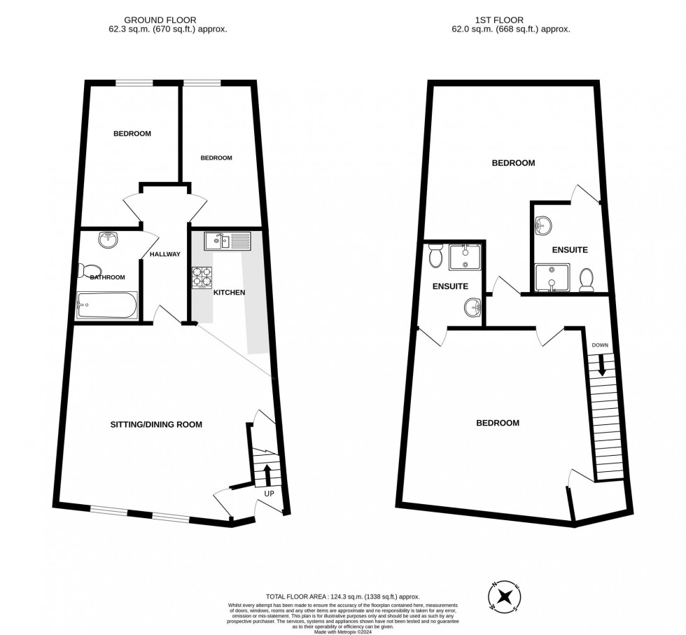 Floorplan for Copthorne Bank, Copthorne, RH10