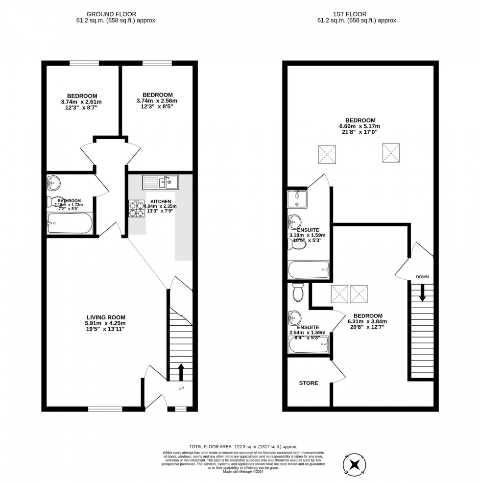 Floorplan for Copthorne Bank, Copthorne, RH10