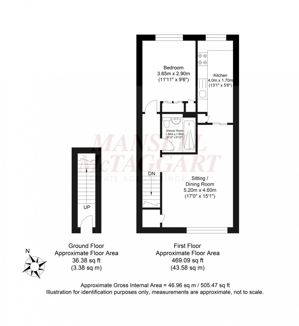 Floorplan for Sycamore Avenue, Horsham, RH12