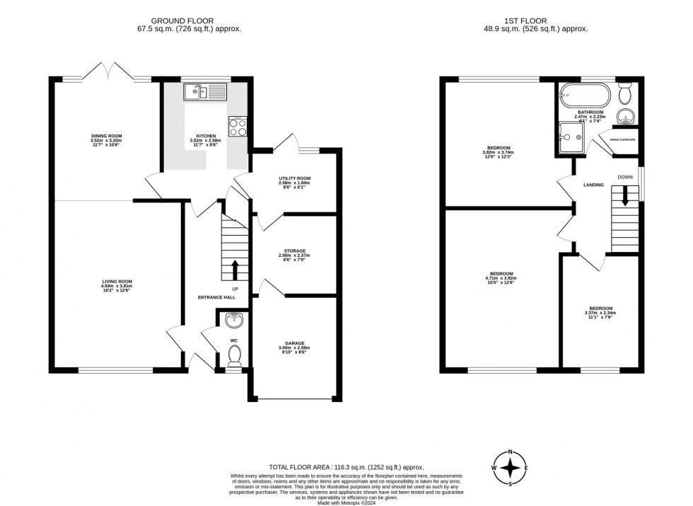 Floorplan for Home Platt, Sharpthorne, RH19