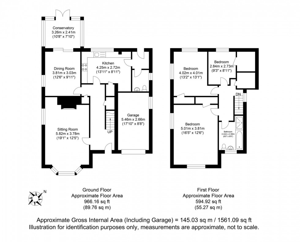 Floorplan for Cow Lane, Laughton, BN8