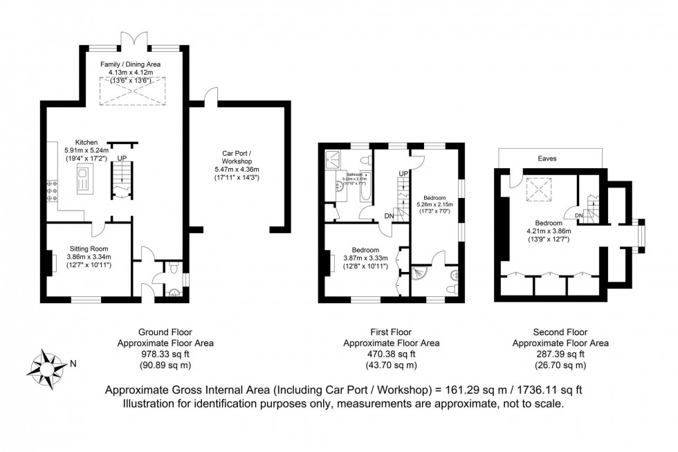 Floorplan for Ham Lane, Ringmer, BN8