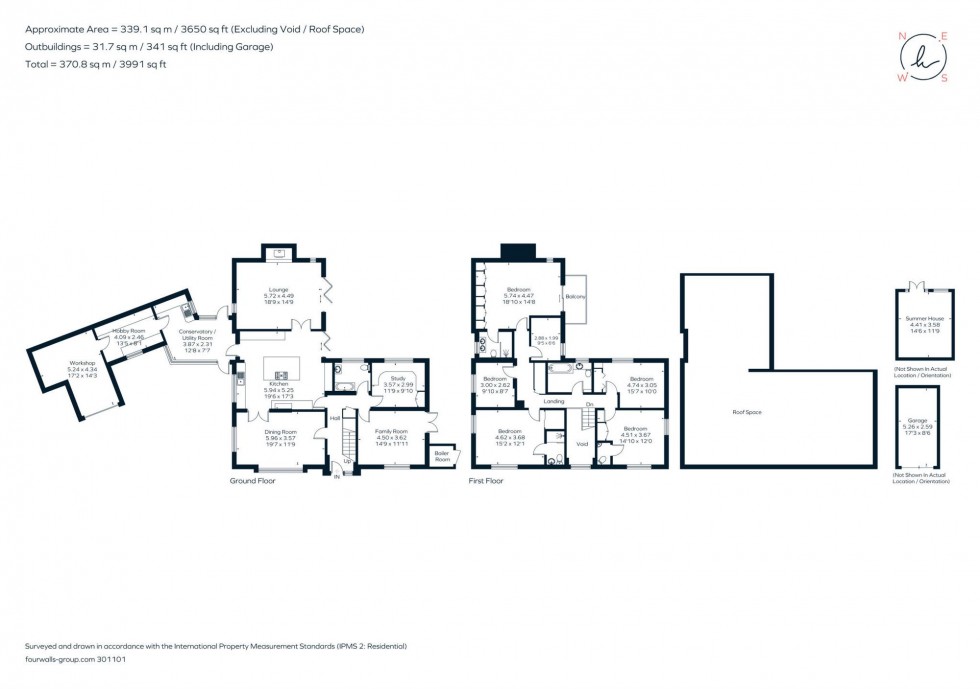 Floorplan for Fox Hill, Haywards Heath, RH16