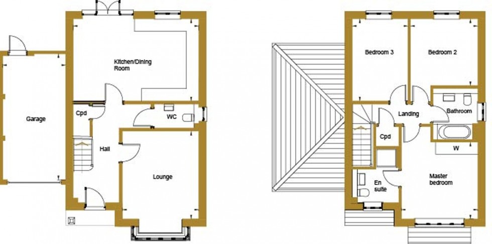 Floorplan for Coldharbour Road, Upper Dicker, BN27