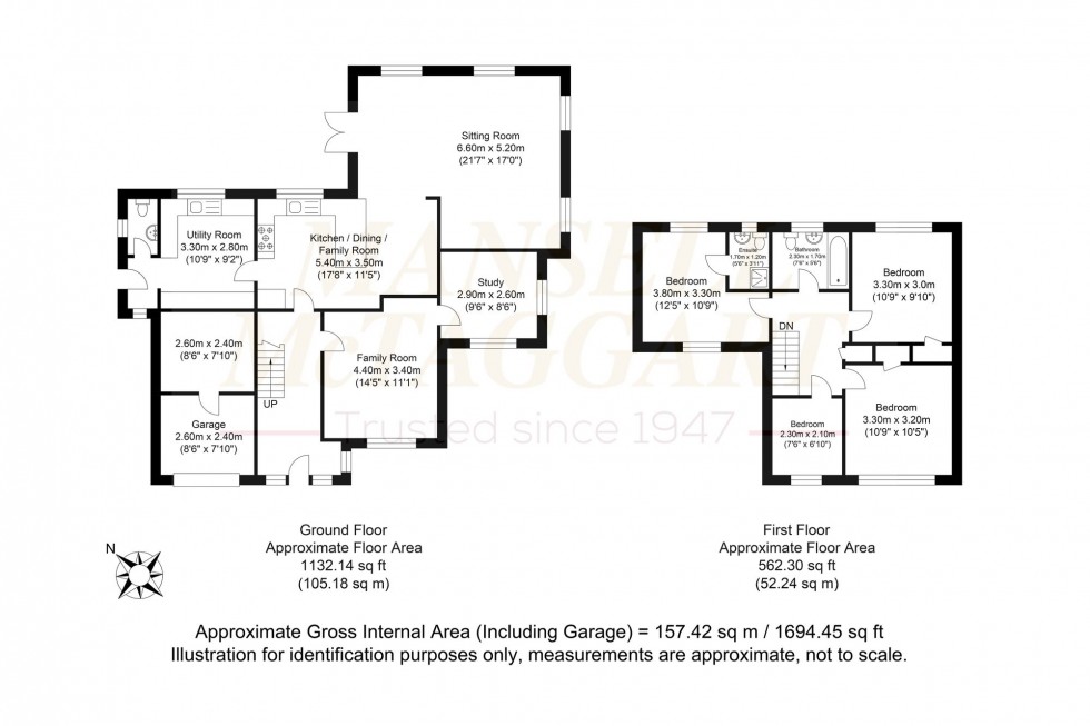 Floorplan for The Spinney, Hassocks, BN6