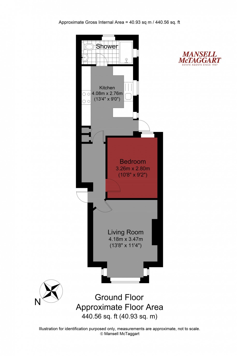 Floorplan for Lowther Road, Brighton, BN1