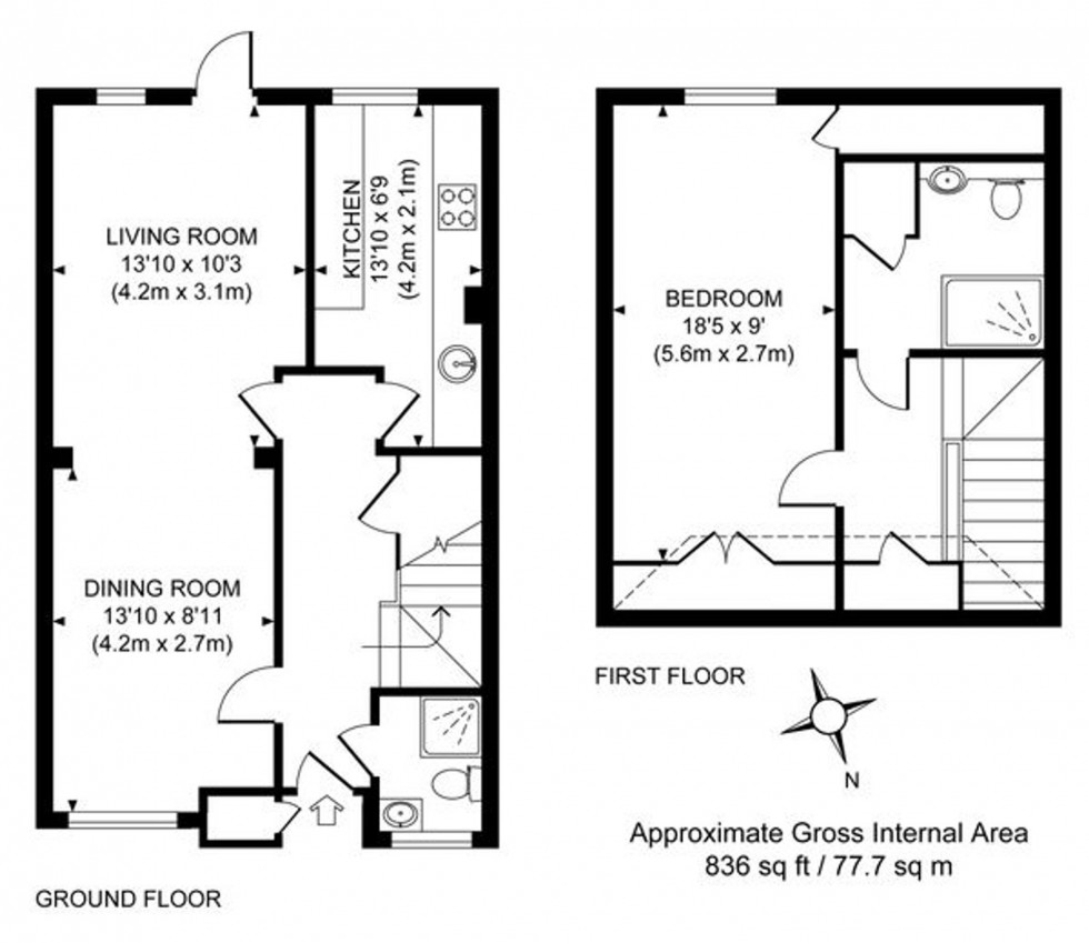 Floorplan for Tower House Close, Cuckfield, RH17