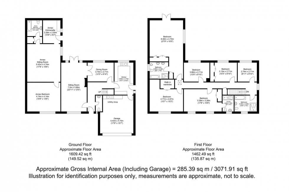 Floorplan for Mildmay Road, Lewes, BN7