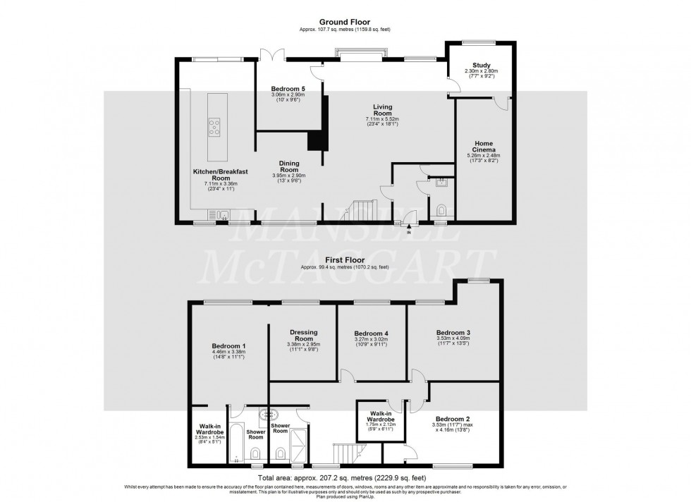 Floorplan for Church Lane, Copthorne, RH10