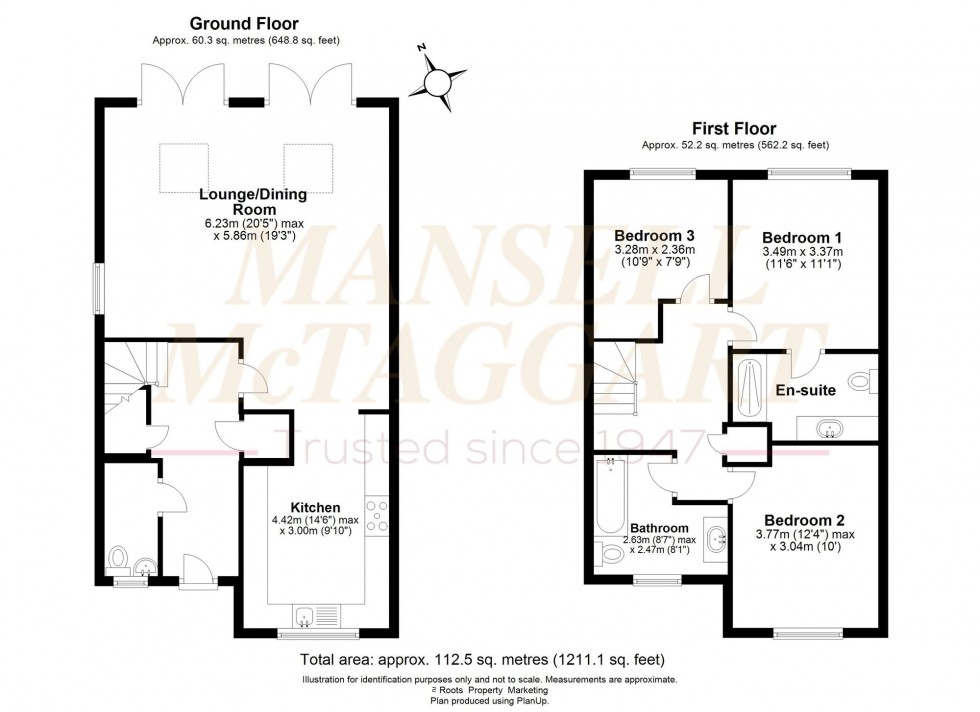 Floorplan for Allington Road, Newick, BN8