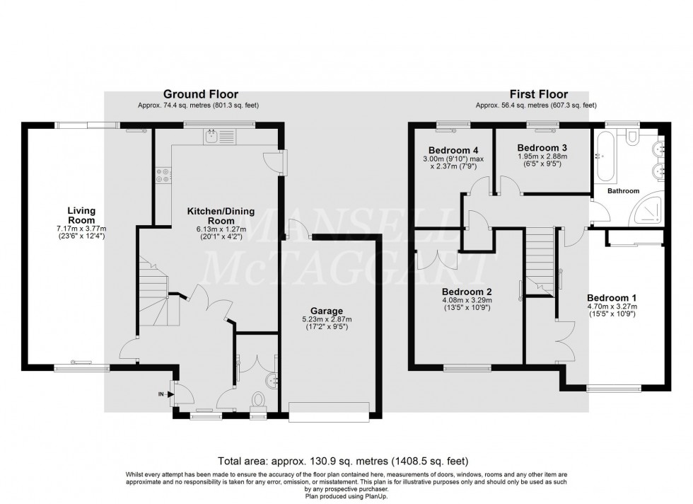 Floorplan for Edrich Road, Broadfield, RH11