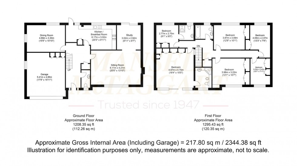 Floorplan for Lordswell Lane, Crowborough, TN6