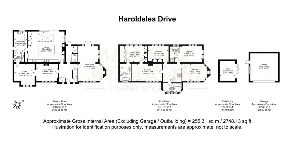 Floorplan for Haroldslea, Horley, RH6