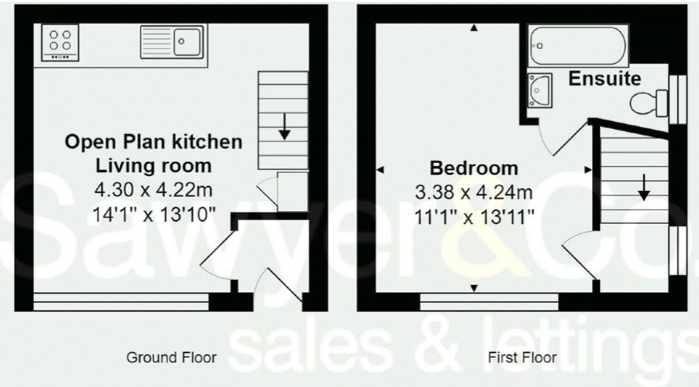 Floorplan for Sillwood Street, Brighton, BN1