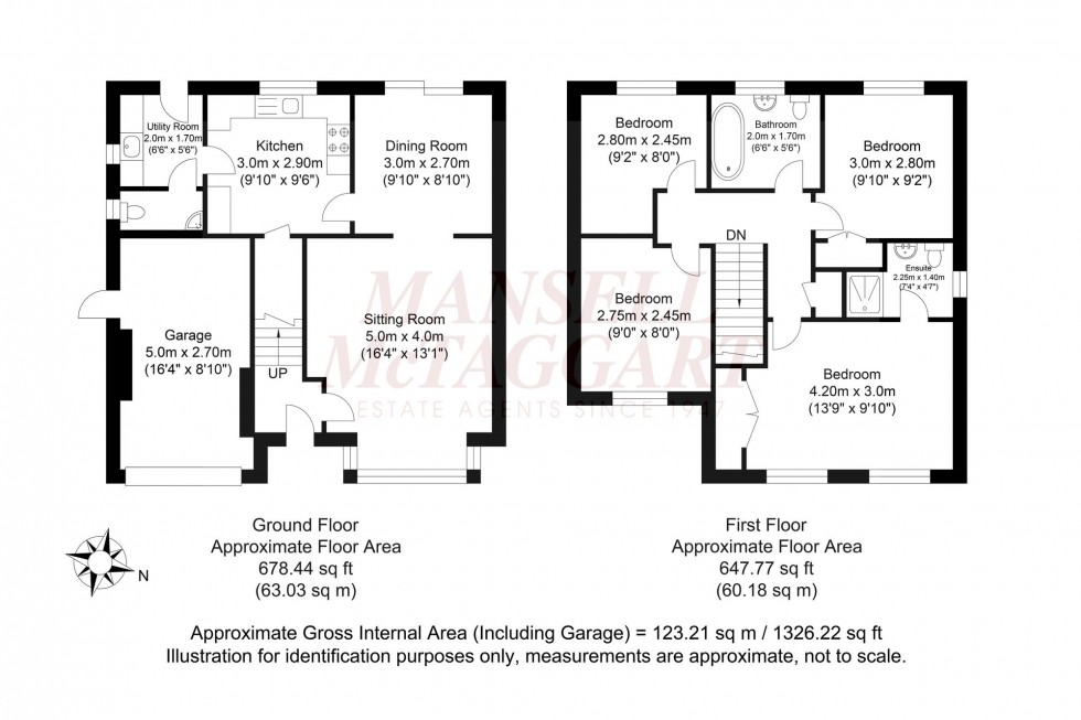 Floorplan for Staples Hill, Partridge Green, RH13