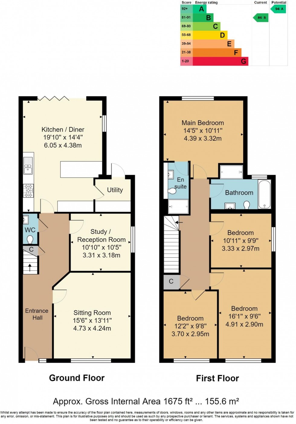 Floorplan for Hudson Place, Crowborough, TN6