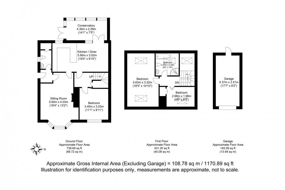 Floorplan for Ballard Drive, Ringmer, BN8
