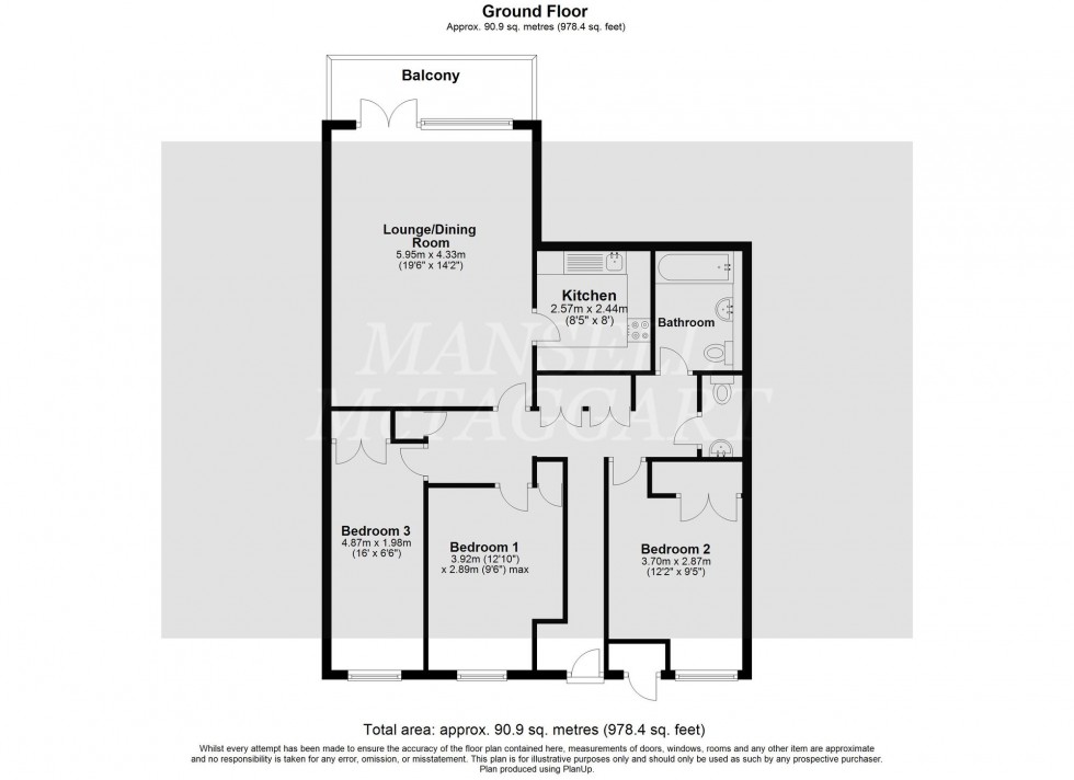 Floorplan for High Street, Lingfield, RH7