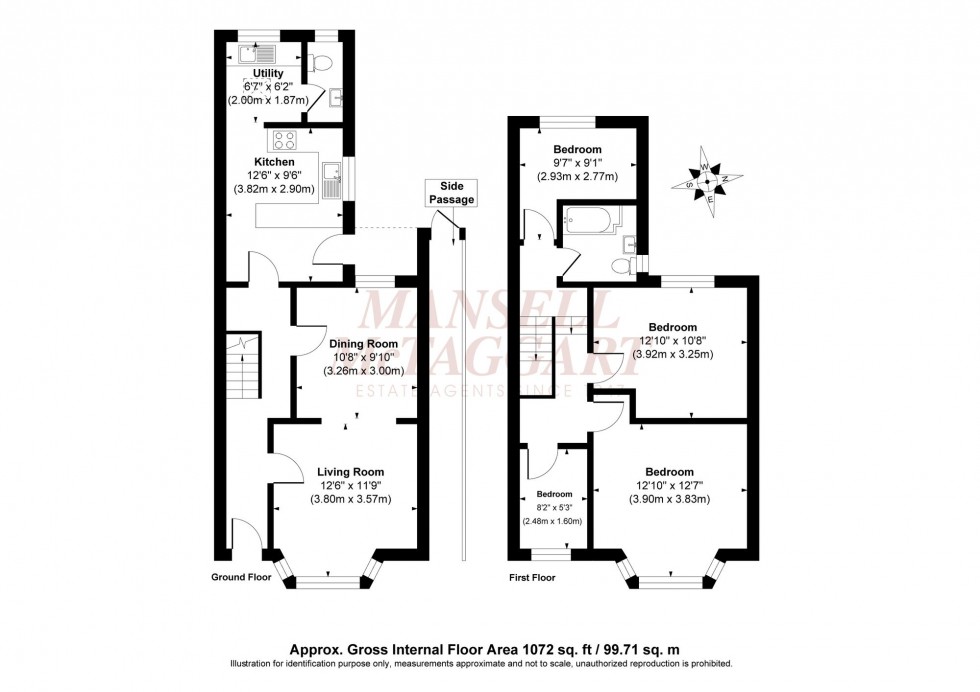 Floorplan for London Road, Burgess Hill, RH15