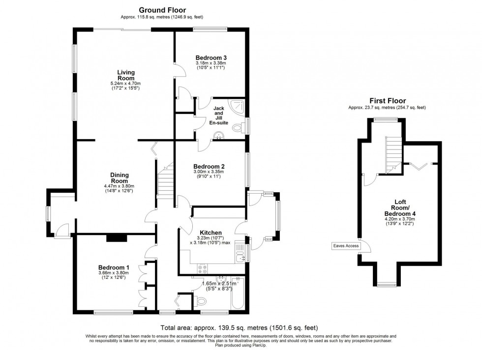 Floorplan for Felcourt Road, Felcourt, RH19