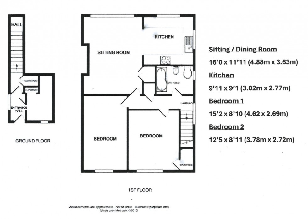 Floorplan for Pelham Road, Lindfield, RH16