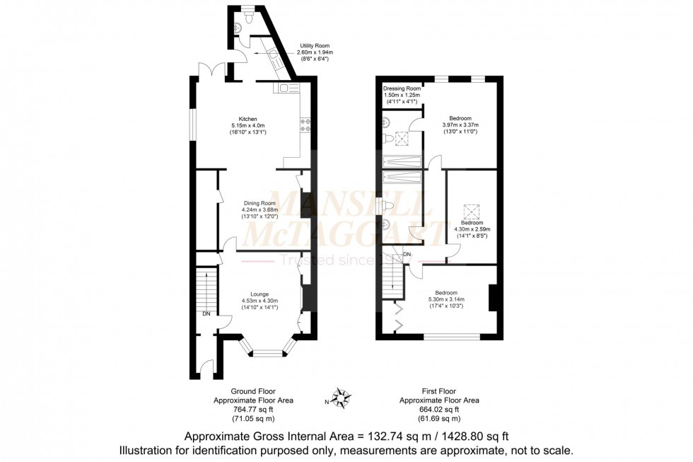 Floorplan for London Road, Sayers Common, BN6