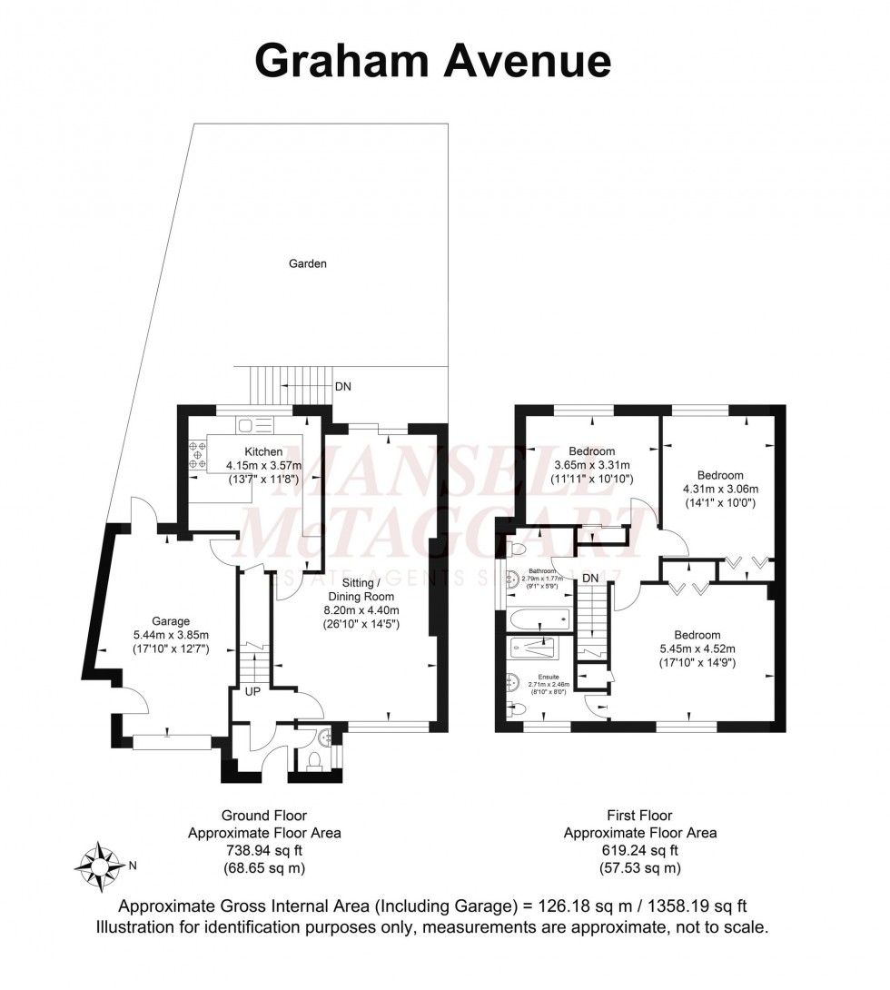 Floorplan for Graham Avenue, Brighton, BN1