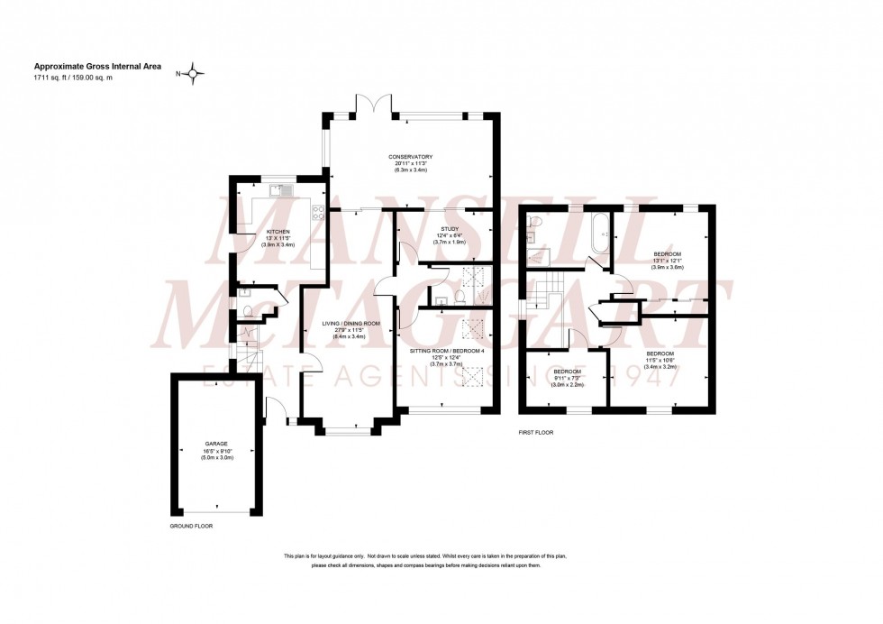 Floorplan for The Warren, Burgess Hill, RH15