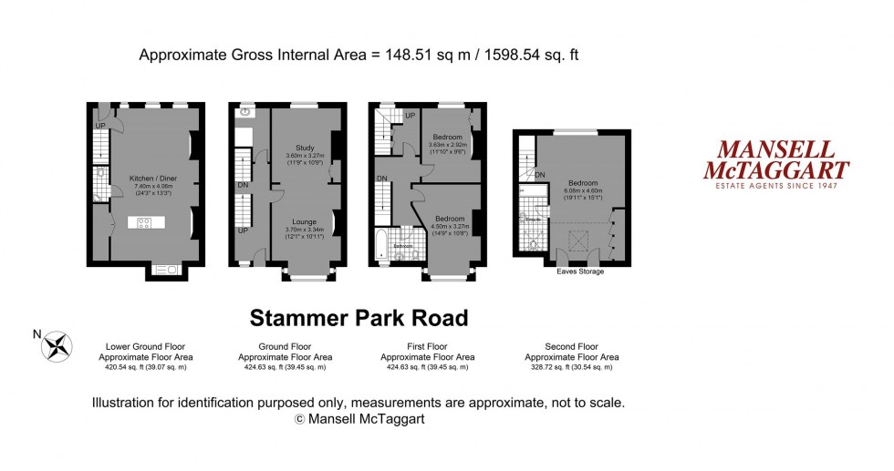 Floorplan for Stanmer Park Road, Brighton, BN1