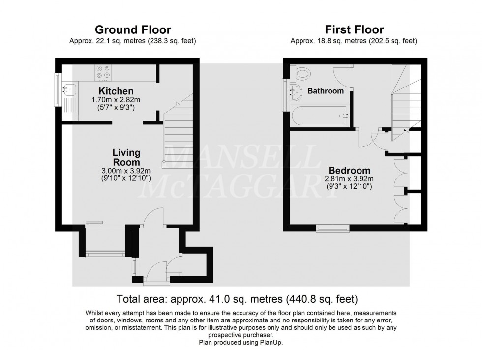 Floorplan for Guinevere Road, Ifield, RH11