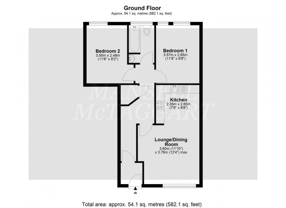 Floorplan for Christopher Road, East Grinstead, RH19