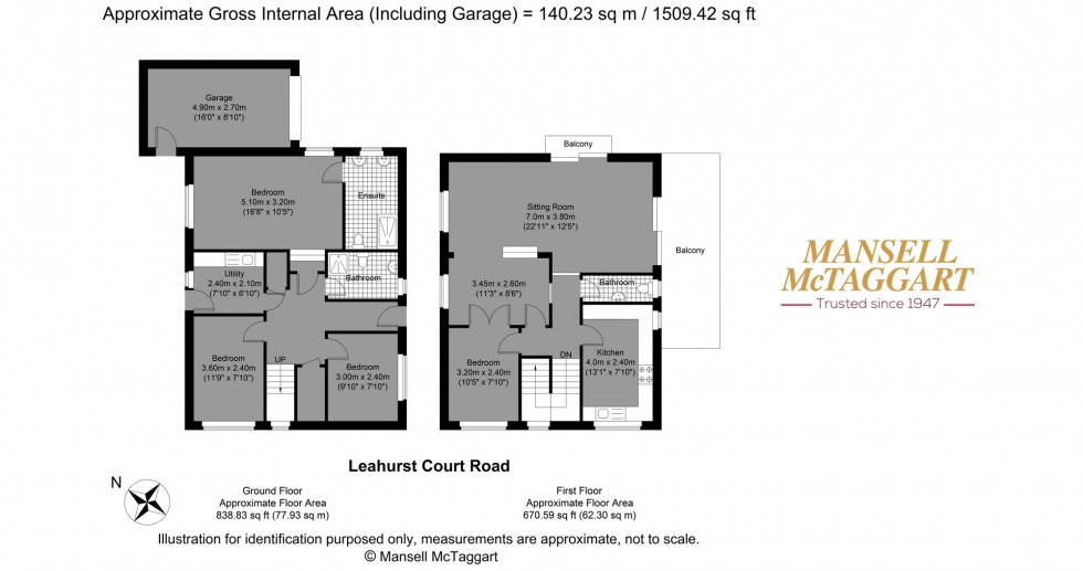 Floorplan for Leahurst Court Road, Brighton, BN1