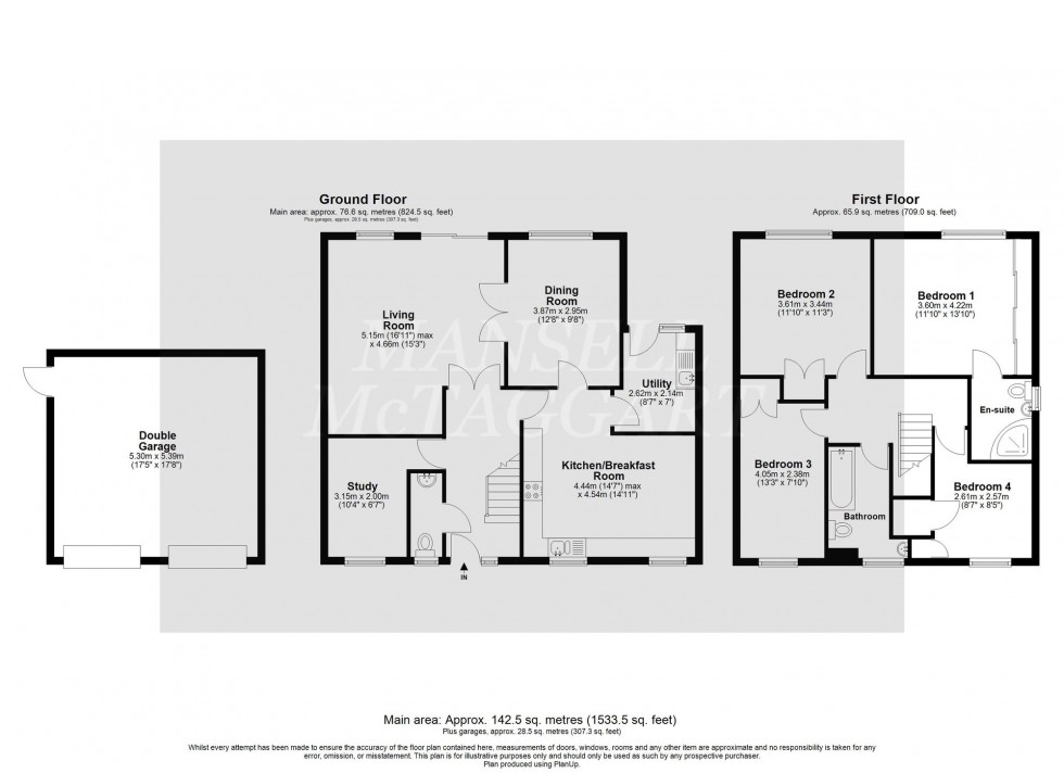 Floorplan for Saxon Road, Worth, RH10