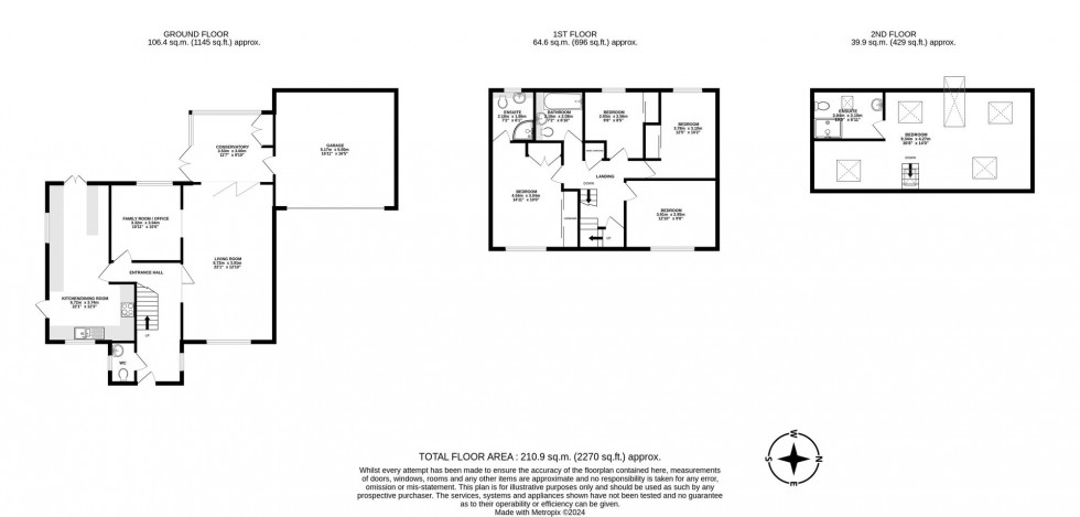 Floorplan for Browns Wood, East Grinstead, RH19